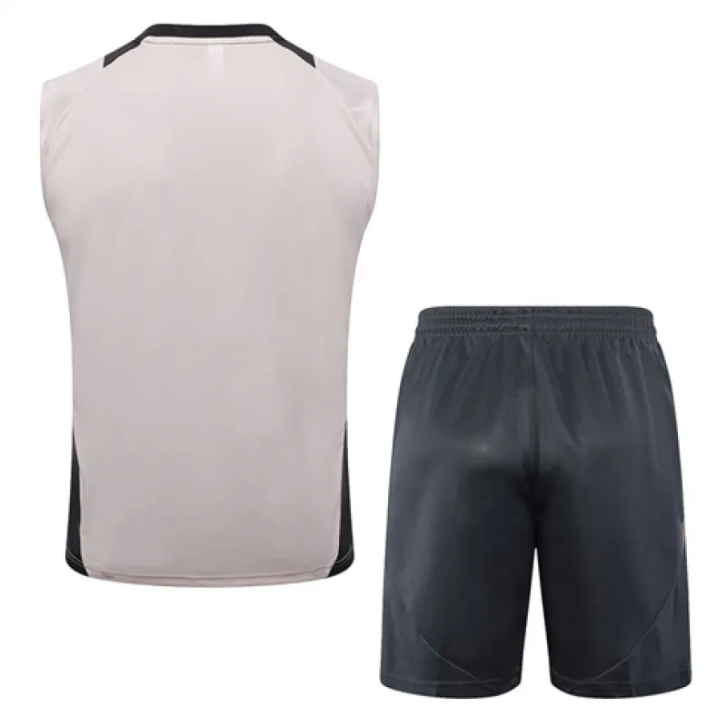 Real Madrid Shorts and Vest Set 2024/25 - Grey