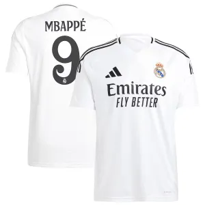 Mbappé Real Madrid 2024/25 Home Jersey - White