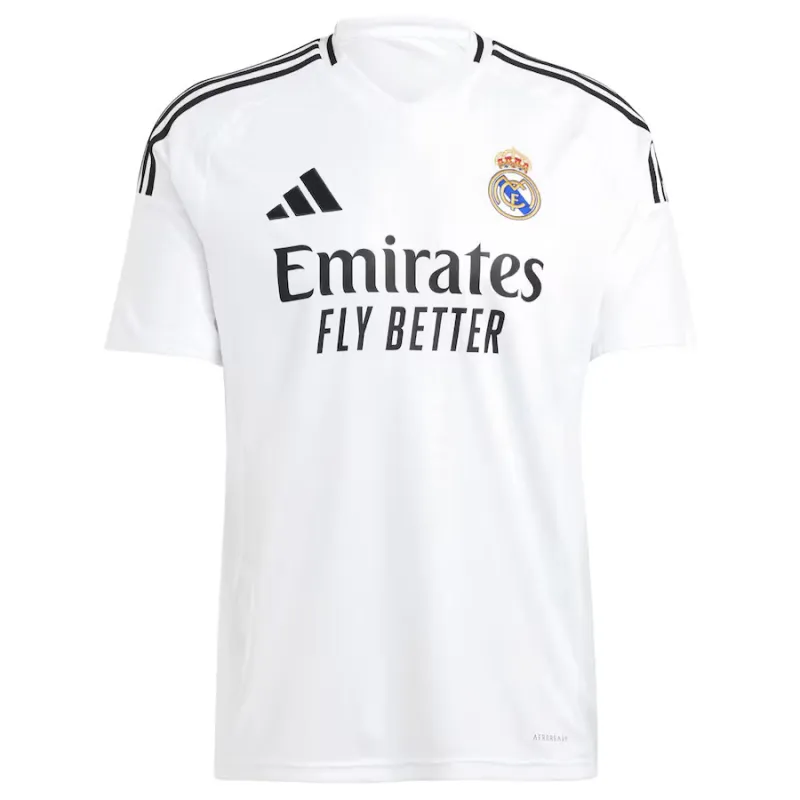 Kylian Mbappé Real Madrid 2024/25 Home Shirt - White