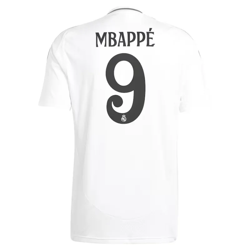 Mbappé - Maillot domicile pour enfants de Real Madrid 2024/25 - Blanc