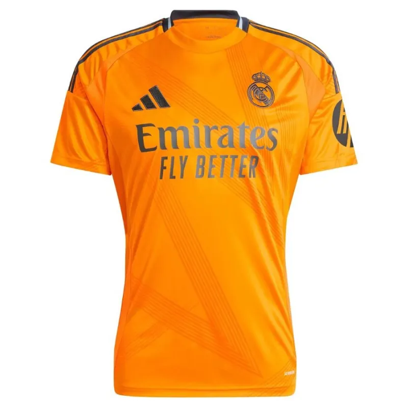 Mbappé - Camiseta de fuera de casa para mujeres de Real Madrid 2024/25 - Naranja