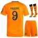 Mbappé - Ensemble de maillot pour enfants d'extérieur de Real Madrid 2024/25 - Orange
