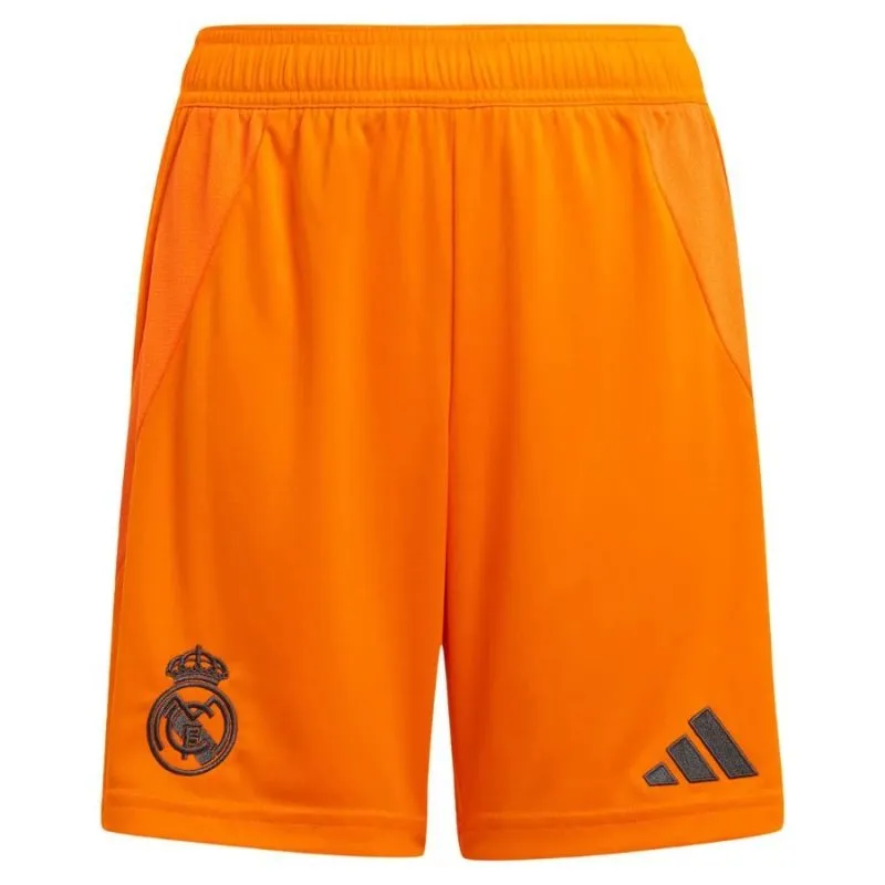 Mbappé - Ensemble de maillot pour enfants d'extérieur de Real Madrid 2024/25 - Orange