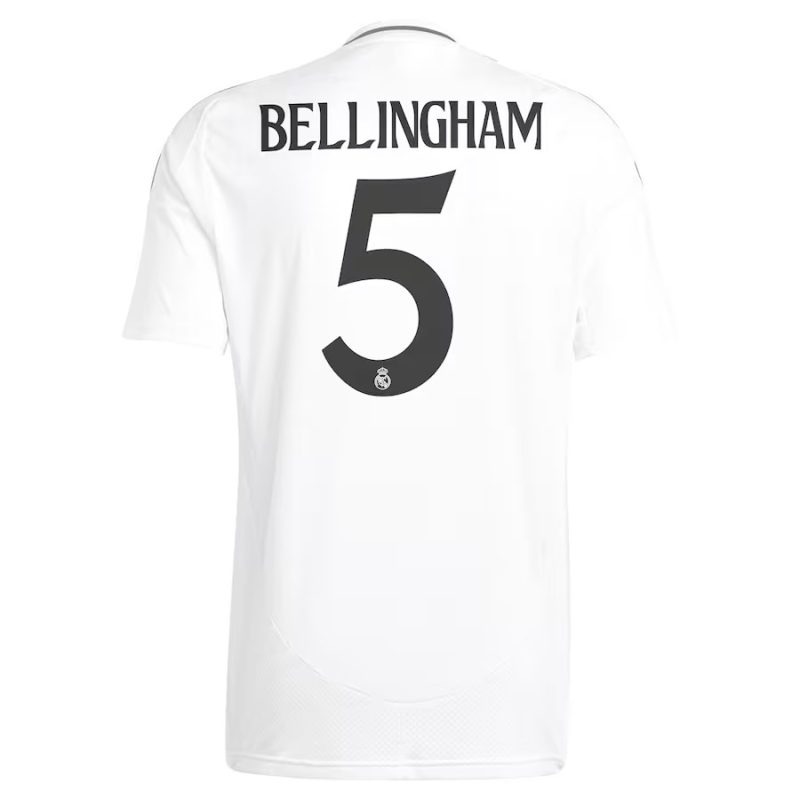 BELLINGHAM Real Madrid 2024/25 Home Jersey - White
