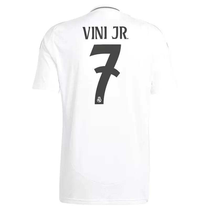 VINI JR Real Madrid 2024/25 Home Kids' Jersey Set - White