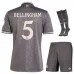 BELLINGHAM - Set di terza maglia per bambini di Real Madrid 2024/25 - Grigio