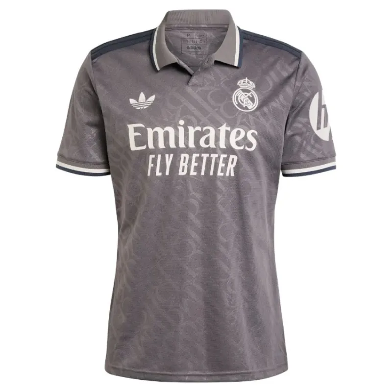 VINI JR - Kinder - Drittes Trikot - Set von Real Madrid 2024/25 - Grau