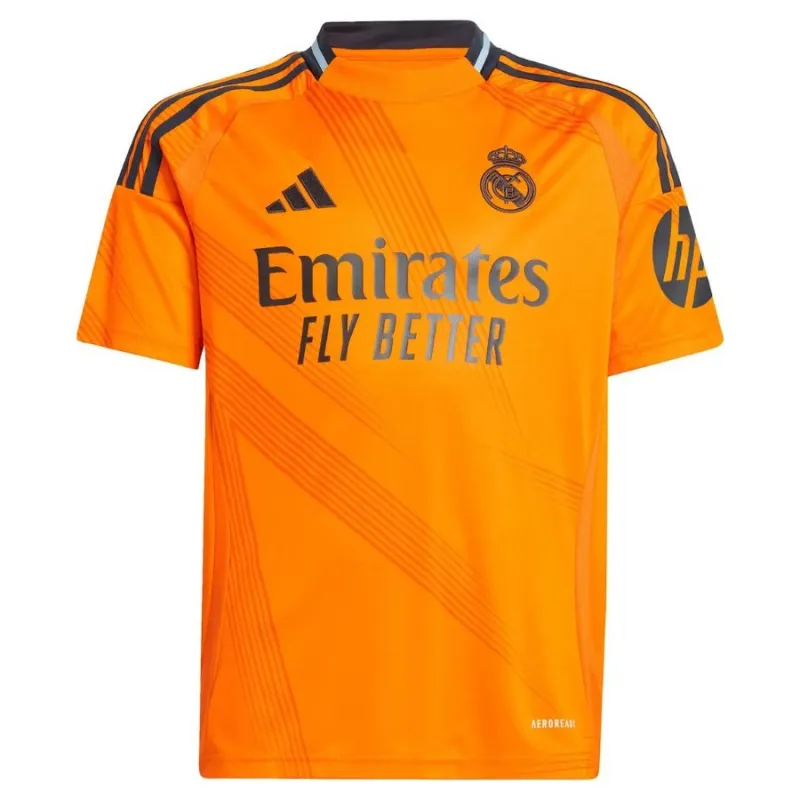 Real Madrid Kinder Trikot 2024/25 Auswärtsspiel - Orange