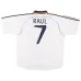 Raúl  Real Madrid Retro Trikot 1998-2000 Heimspiel - Weiß