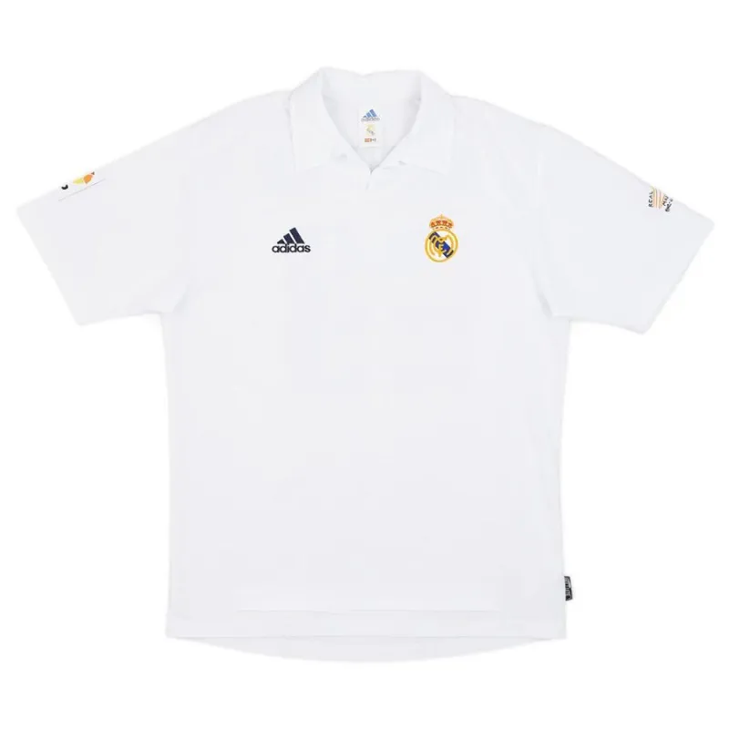 Beckham  Real Madrid Retro Trikot 2002/03 Heimspiel - Weiß