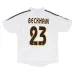 Maglia retro di Beckham  per il Real Madrid, casa 2004/05 - Bianca