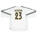 Maglia retro di Beckham  per il Real Madrid, casa 2004/05 - Bianca