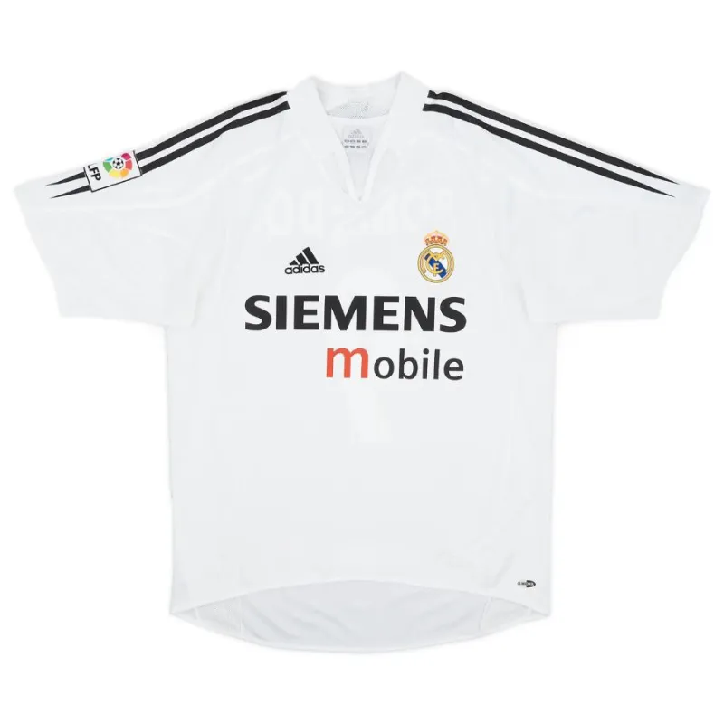 Ronaldo Real Madrid Retro Trikot 2004/05 Heimspiel - Weiß