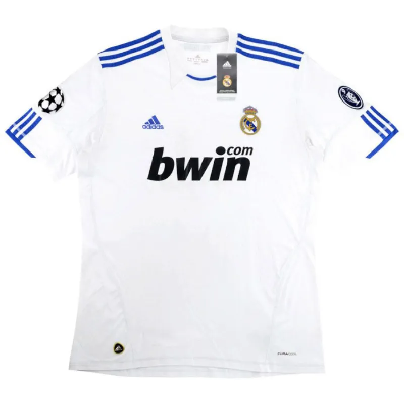 Maglia retro di Cristiano  Ronaldo per il Real Madrid, casa 2010/11 - Bianca