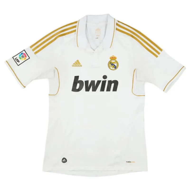 Maglia retro di Cristiano  Ronaldo per il Real Madrid, casa 2011/12 - Bianca