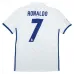 Maglia retro di Cristiano  Ronaldo per il Real Madrid, casa 2016/17 - Bianca