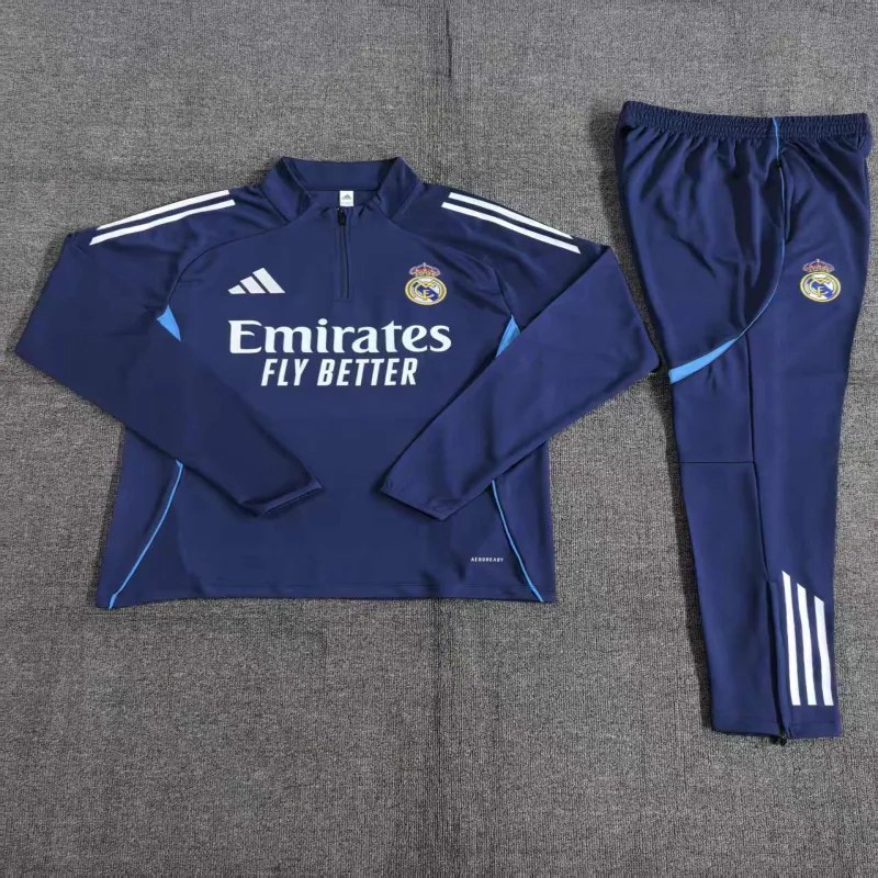 Real Madrid 2025/26 Kids Sports Set blue