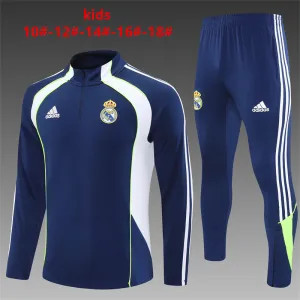 Real Madrid 2025/26 Ensemble Sport Enfant bleu