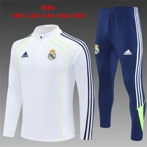 Real Madrid 2025/26 Ensemble Sport Enfant blanc