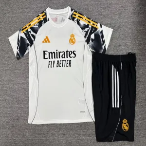 Real Madrid 2025/26 Ensemble Entraînement Enfan blanc