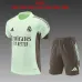 Real Madrid 2025/26 Kinder Trainingsanzug hellgrün