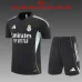 Real Madrid 2025/26 Kinder Trainingsanzug schwarz