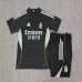 Real Madrid 2025/26 Kinder Trainingsanzug schwarz