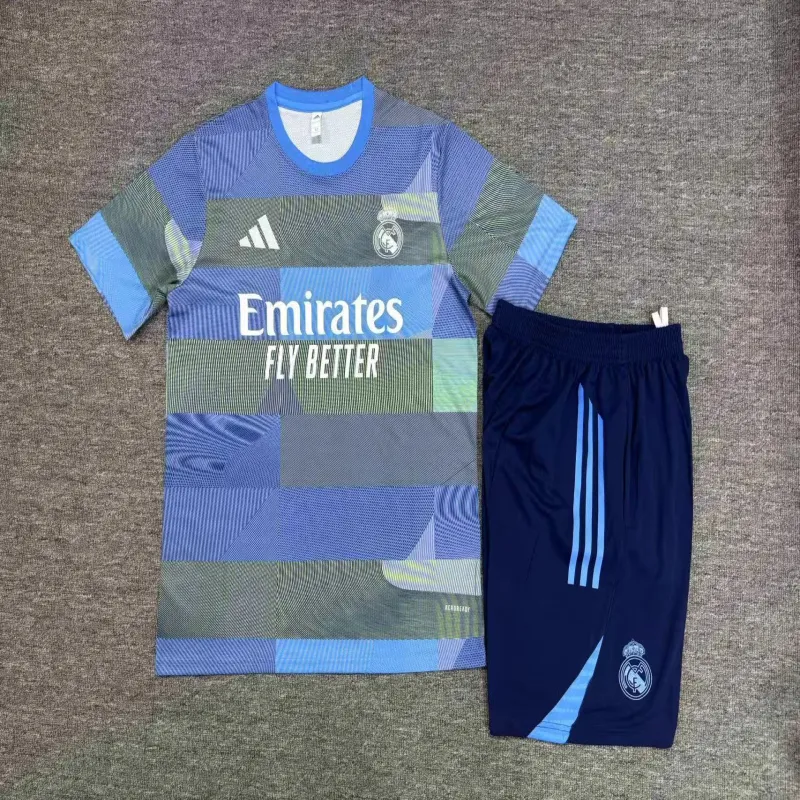 Real Madrid 2025/26 Kids Training Set blue
