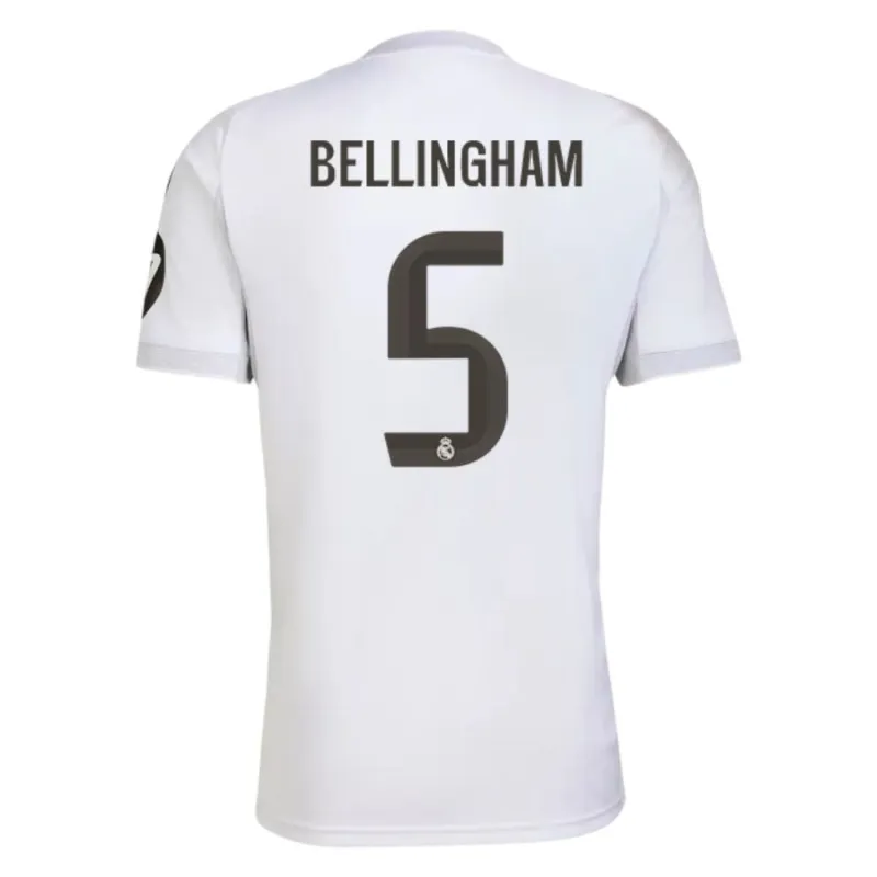Real Madrid BELLINGHAM Kids' 2025/26 Home Kit - White