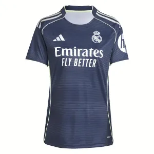 Real Madrid CF Women's 2025/26 Away Jersey - Blue