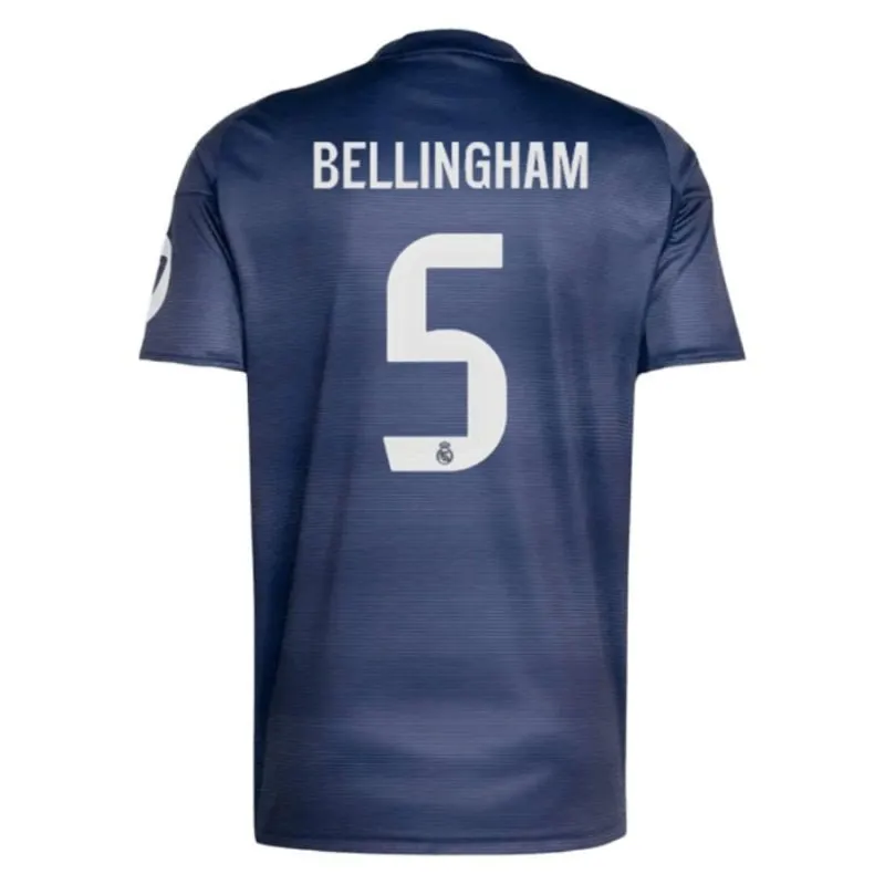 Real Madrid CF BELLINGHAM 2025/26 Kids' Away Kit - Blue