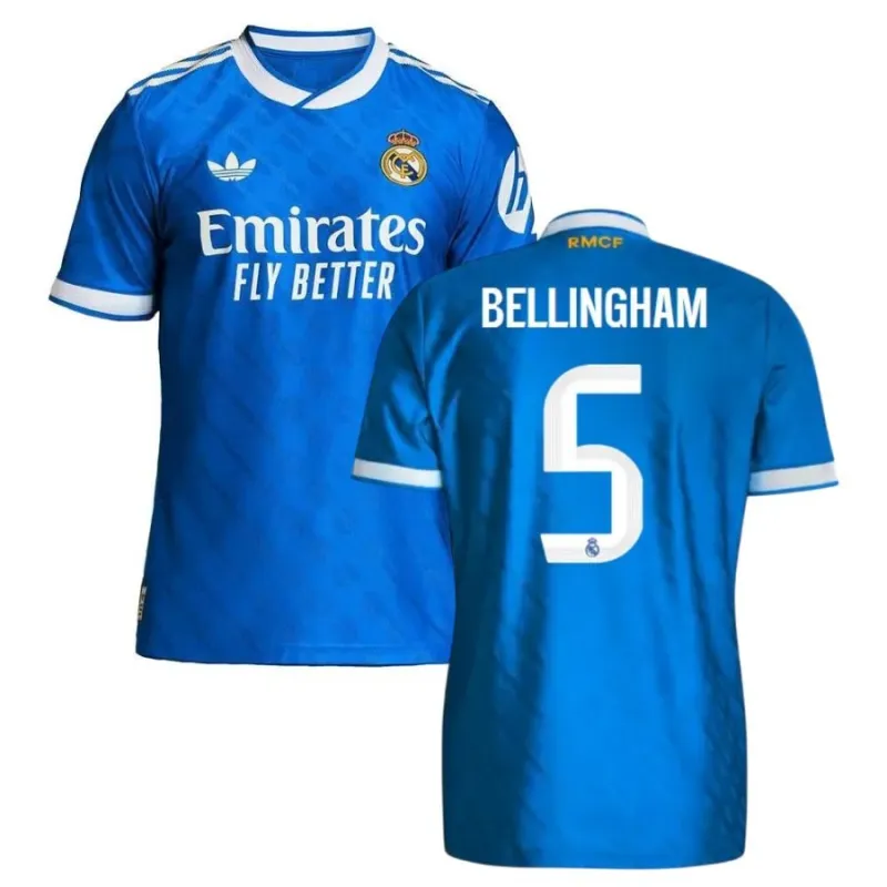 Real Madrid 2025/26 BELLINGHAM Third Jersey