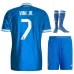 Real Madrid VINI JR 2025/26 Third Kids’ Kit - Blue