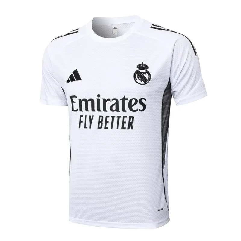 Real Madrid 2025/26 Trainingsshirt + Shorts - Weiß