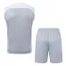 Completo Pantaloncini e Canotta Real Madrid 2025/26 - Grigio