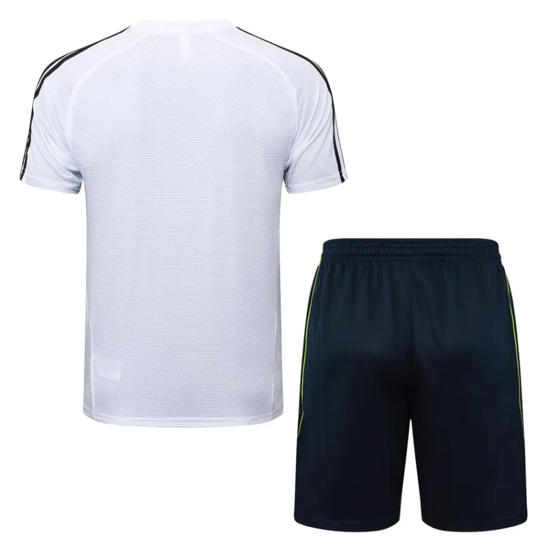 Real Madrid 2025/26 Training Jersey + Shorts - White