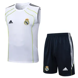 Real Madrid 2025/26 Shorts and Vest Set - White