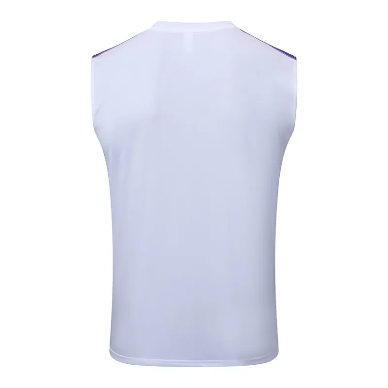 Set Pantaloncini & Canotta Real Madrid 2025/26 - Bianco/Viola