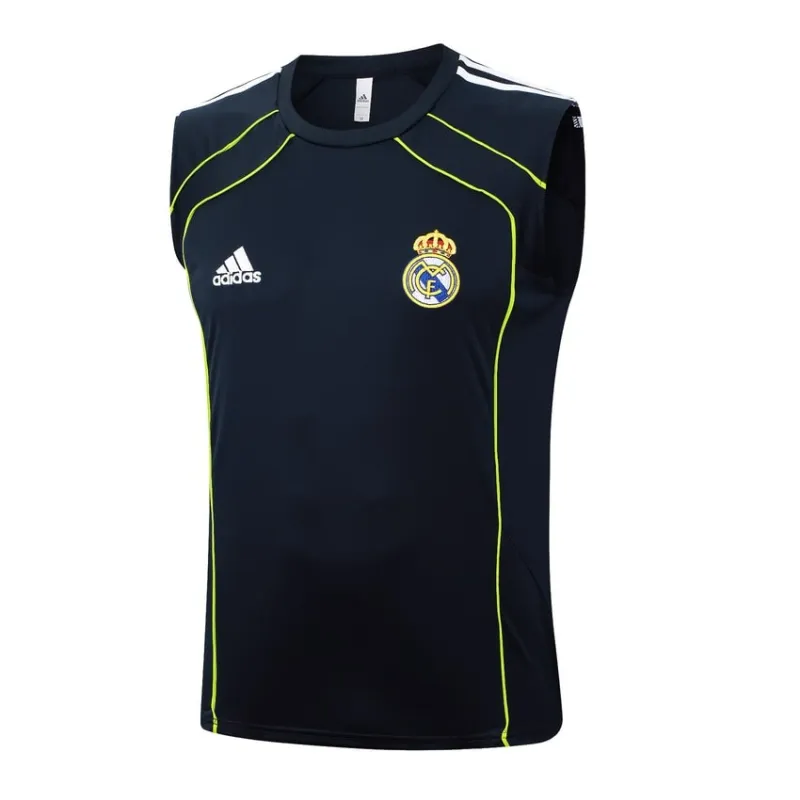 Real Madrid 2025/26 Shorts & Vest Set - Black
