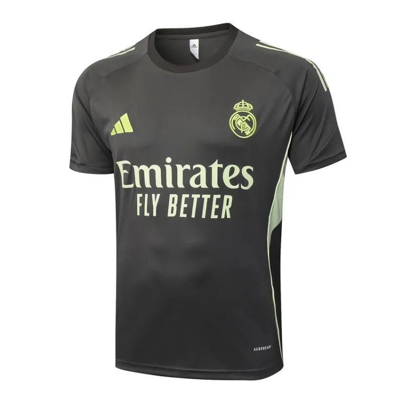 Real Madrid 2025/26 Training Jersey + Shorts - Black