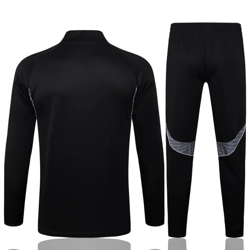 Real Madrid 2025/26 Tracksuit - Black