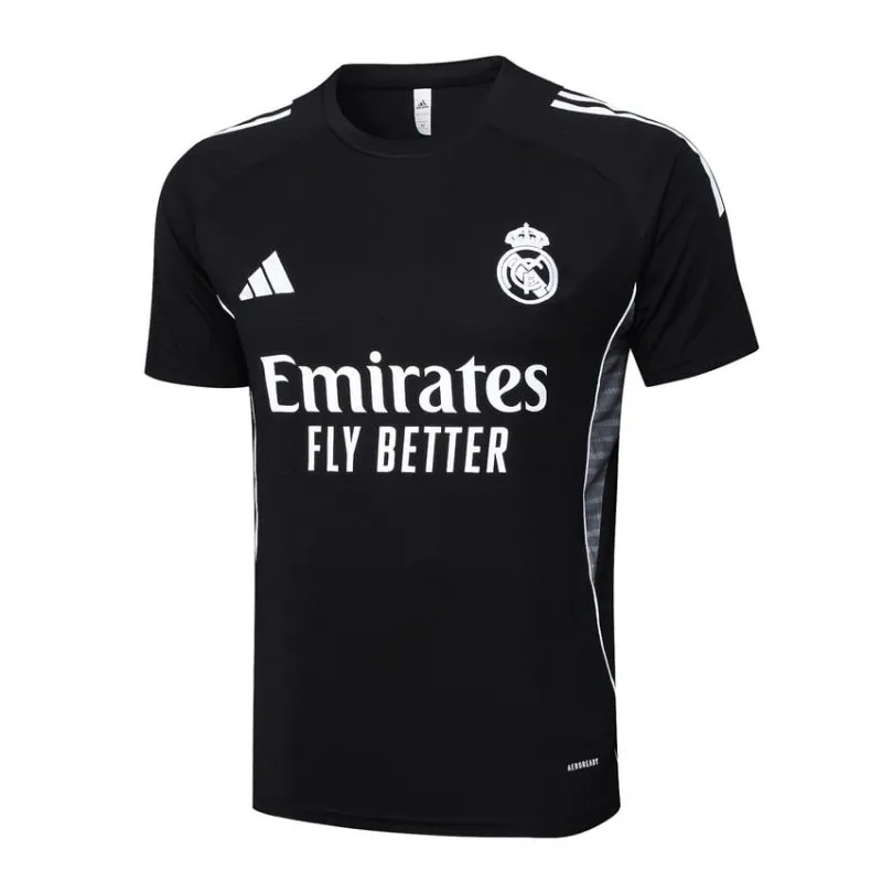 Maillot + Short d’entraînement Real Madrid 2025/26 - Noir