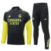 Real Madrid 2025/26 Tracksuit - Black/Yellow