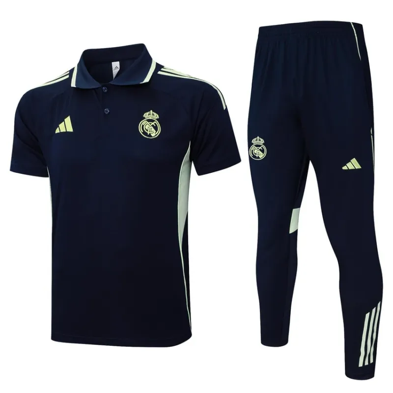 Real Madrid Sportpoloshirt 2025/26 - Dunkelblau