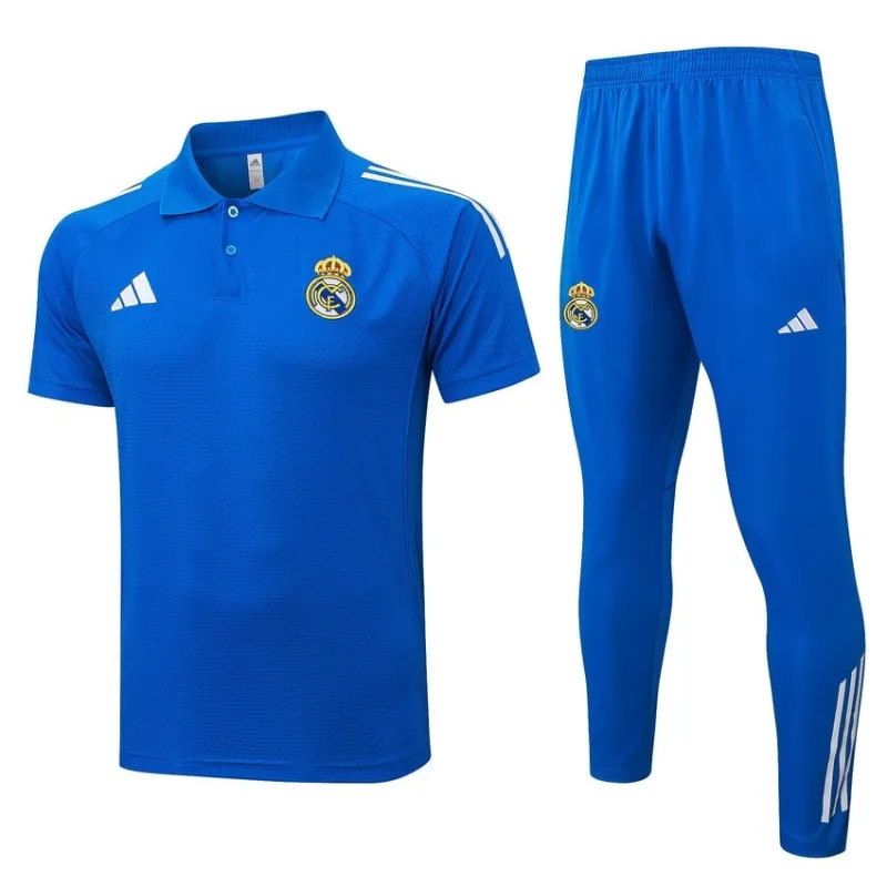 Real Madrid Sportpoloshirt 2025/26 - Blau