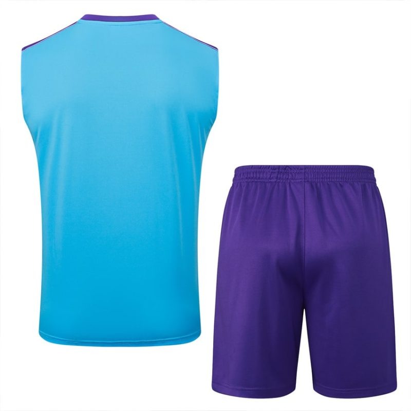 Real Madrid 2025/26 Shorts & Vest Set - Blue