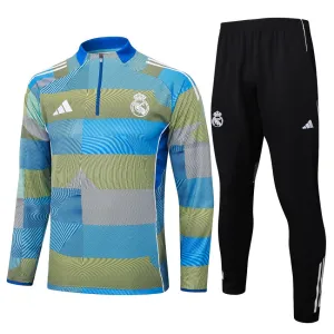 Survêtement Real Madrid 2025/26 - Bleu/Vert
