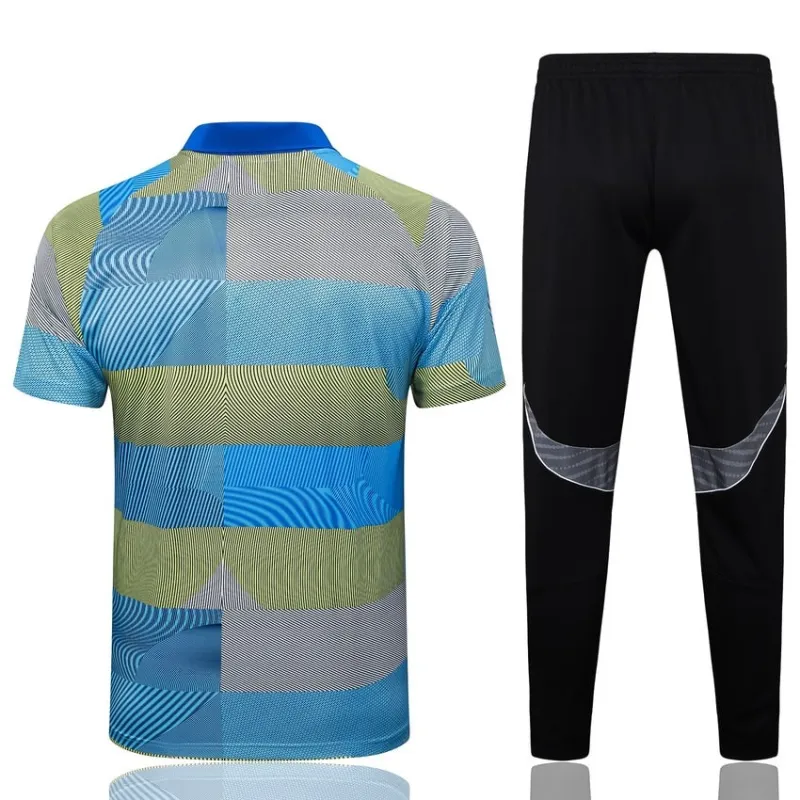Real Madrid 2025/26 Sports Polo - Blue/Green