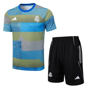 Maillot + Short d’entraînement Real Madrid 2025/26 - Bleu/Vert