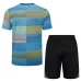 Real Madrid 2025/26 Training Jersey + Shorts - Blue/Green